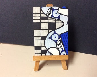 ACEO black and white photography Artist Trading Card Balboa Island ATC