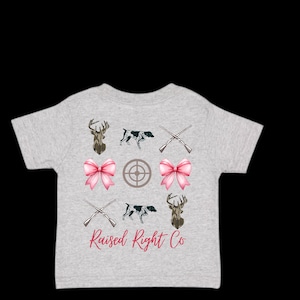 Girls hunting shirt- RAISED RIGHT CO