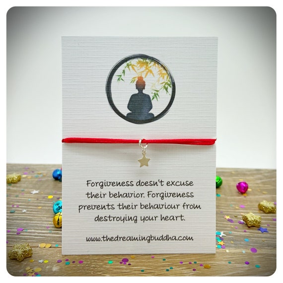 Buddhist prayer for forgiveness bracelet sale