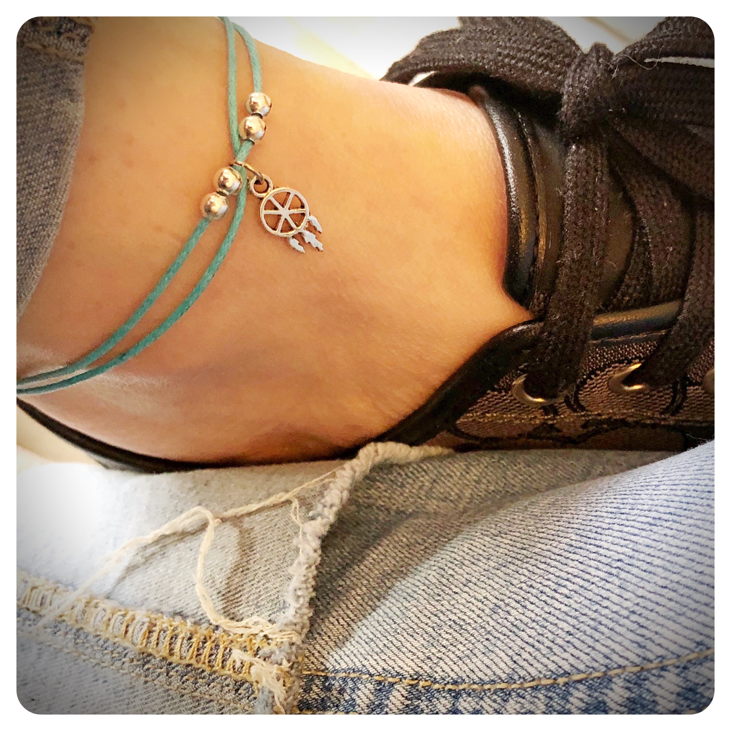 Buy Dream Catcher Anklet Dreamcatcher Ankle Bracelet Boho Beach