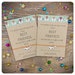 2 Best Friends Wish Bracelets, Special Friend String Bracelets, Set of Two Friendship Cards, Best Friends Like a Small Gang Gift 