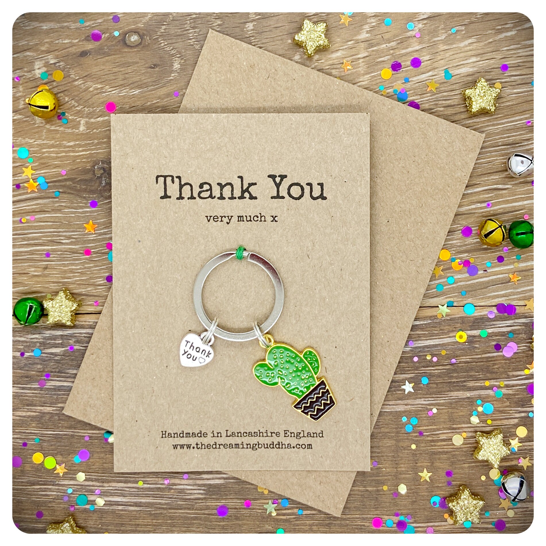 Thank You Keychain Gift For Teachers - Appreciation Keyring For Coworkers & Mentors