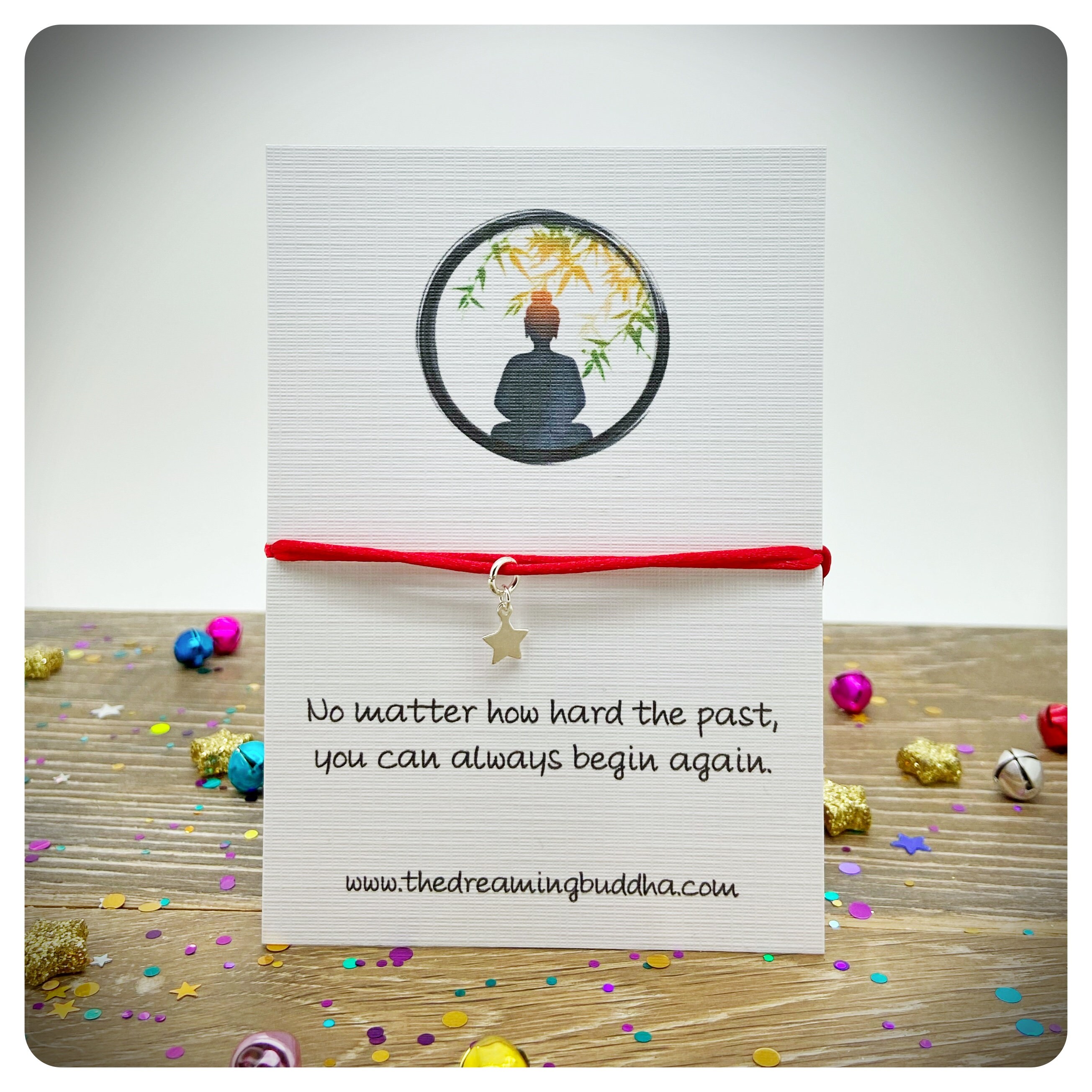New Beginnings Bracelet, Inspirational Card, Begin Again Card, Don’t Give Up Jewellery
