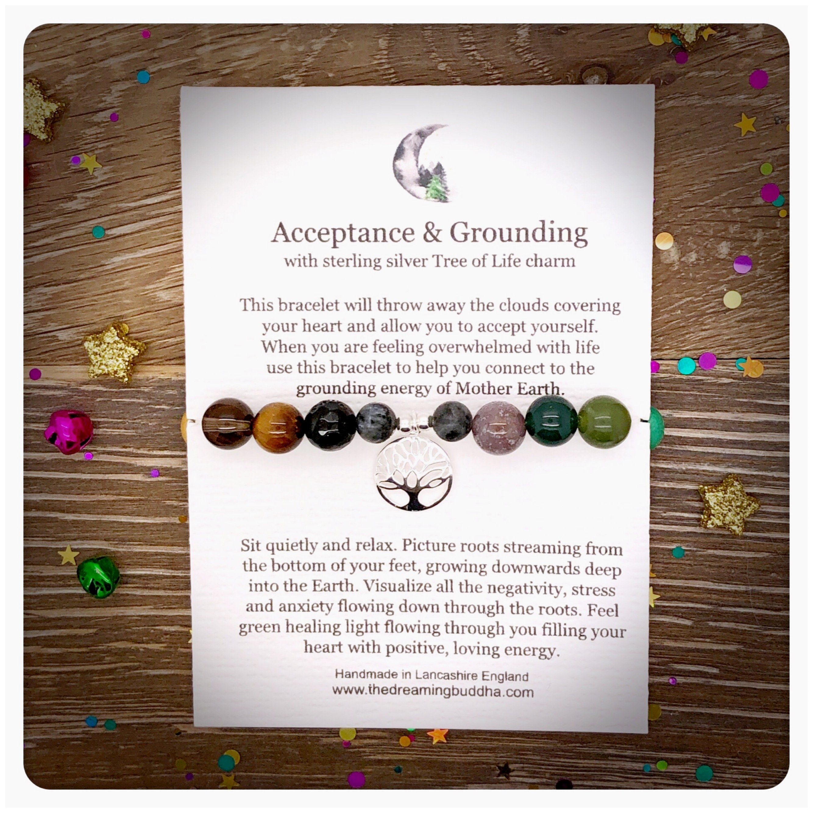 Buy Grounding Bracelet, Anxiety Bracelet, Meditation Jewellery 