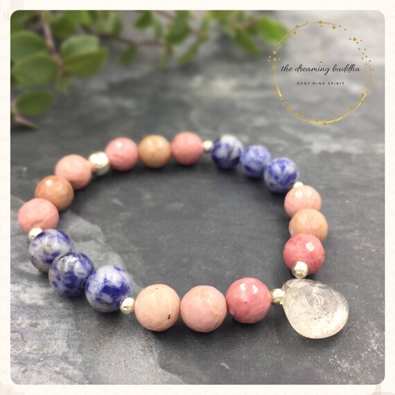 Menopause Bracelet Aging Gemstone Bracelet Healing Etsy