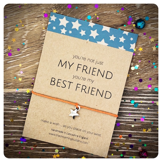 Friend on sale wish bracelet