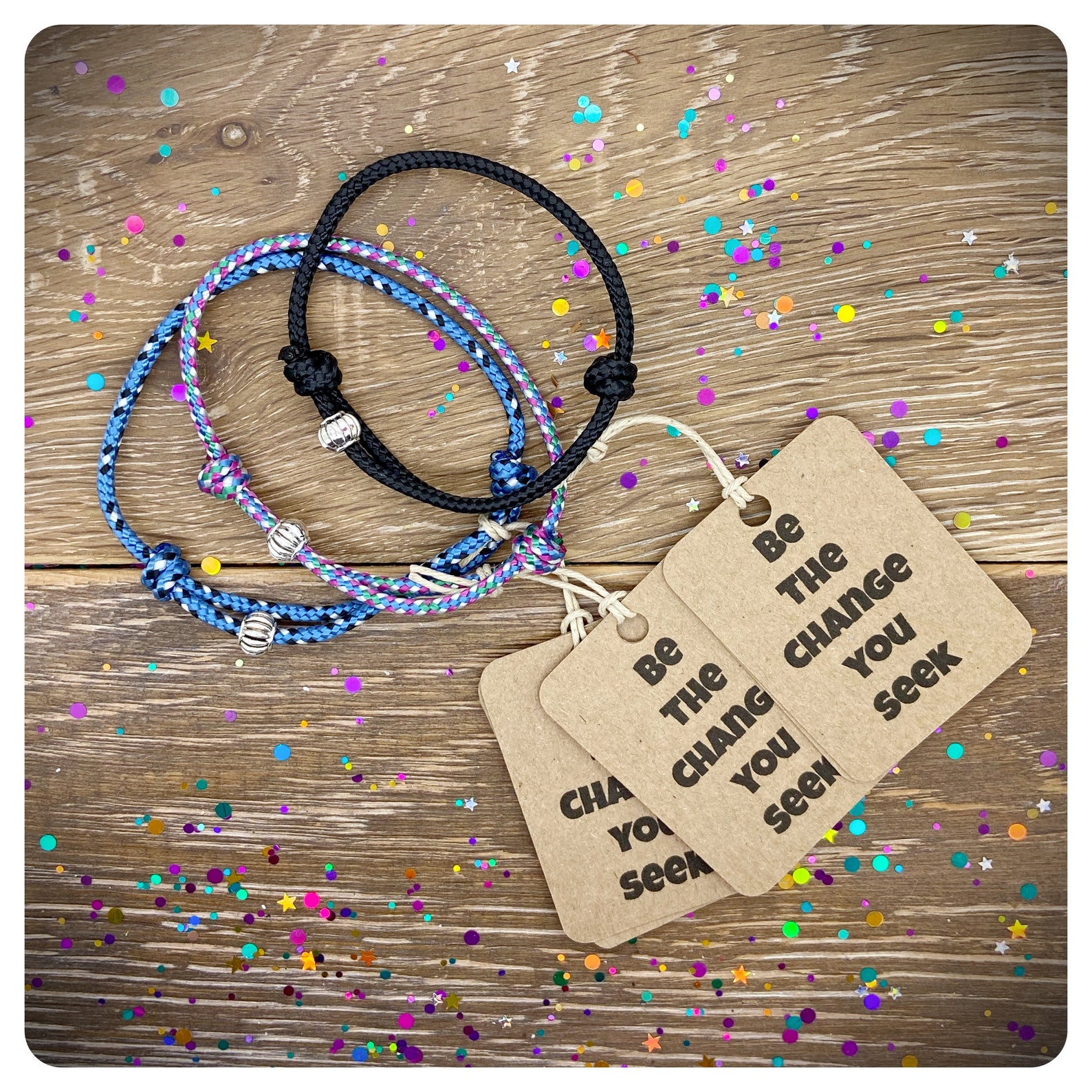 Hawaii Surfing Gifts featured by top Hawaii blog, Hawaii Travel with Kids: Recycled marine rope bracelet / Surf bracelet / Ecofriendly image 0