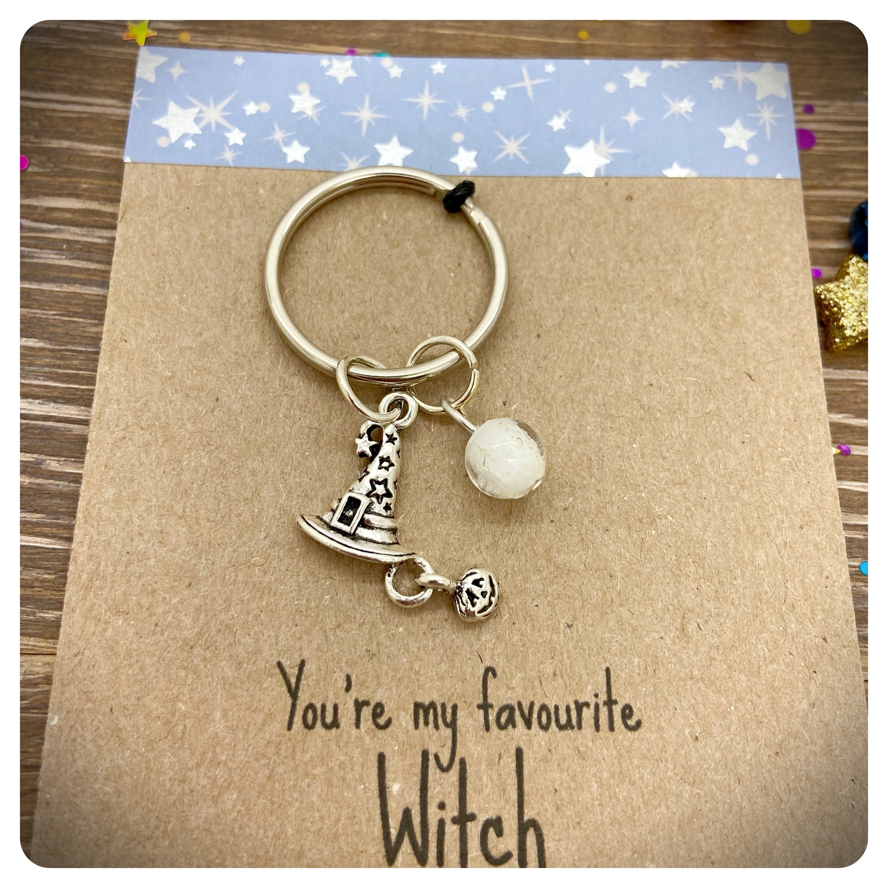Heart Keychain Key Ring Handmade Gift Idea Felt Party