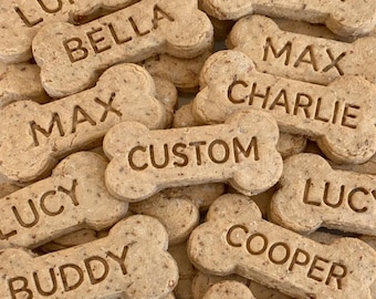 Emporte-pièce personnalisé en forme d'os pour chien avec option de tampon