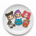 Anime-Inspired K-Pop Fantasy Cookie Cutter Set (and stamps) – Idol & Demon Hunter Style