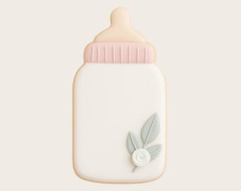 Baby Bottle Cookie Cutter - baby shower cutters set