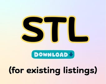 Cookie Cutter STL - download STL files of our cutters/stamps