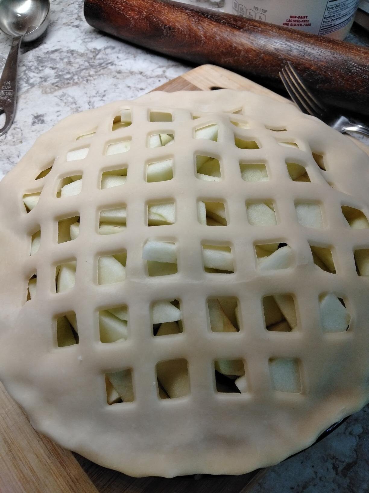 Lattice Pie Top Cutter 10inch Quick and Easy Professionallooking Pie