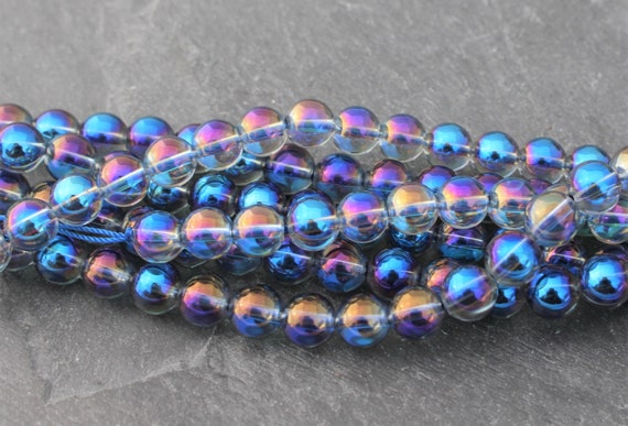 aura quartz beads