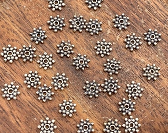 20 BALI 925 Sterling SILVER oxidize twisted wire Rope mini SPACER Bead 4.5mm S18 20 BALI 925 Sterling SILVER oxidize twisted wire Rope mini SPACER Bead 4.5mm S18