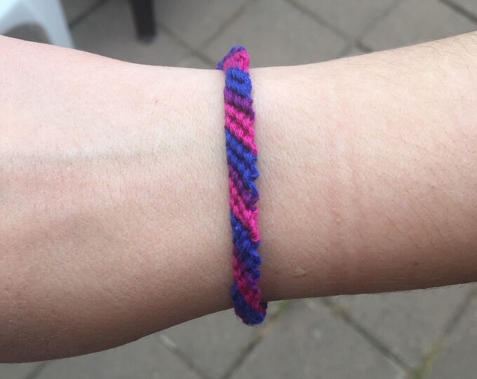 BISEXUAL PRIDE Flag Bracelet