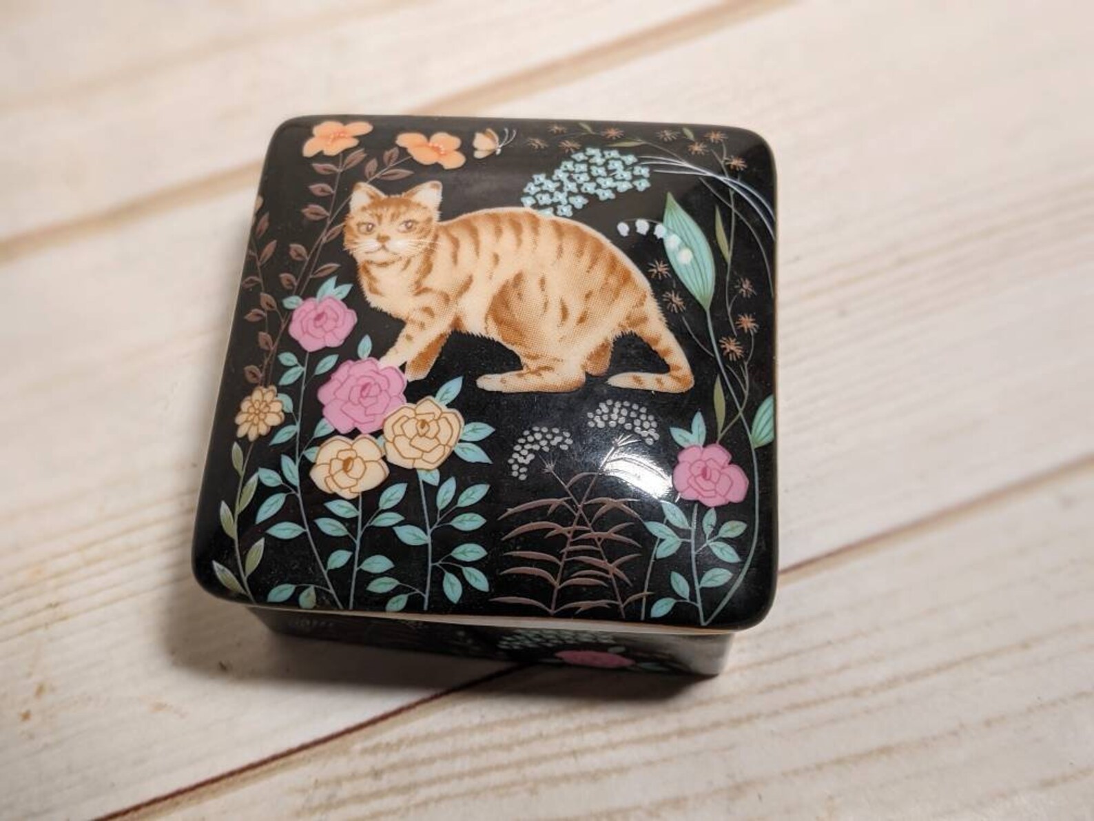 Cat Trinket Box Cat Lover Gift for Veterinarians Cat Lady Etsy