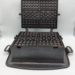 アンティーク グリスウォルド ワッフルアイロン ERIE PA No.909 Griswold Waffle Iron No. 9 - Etsy
