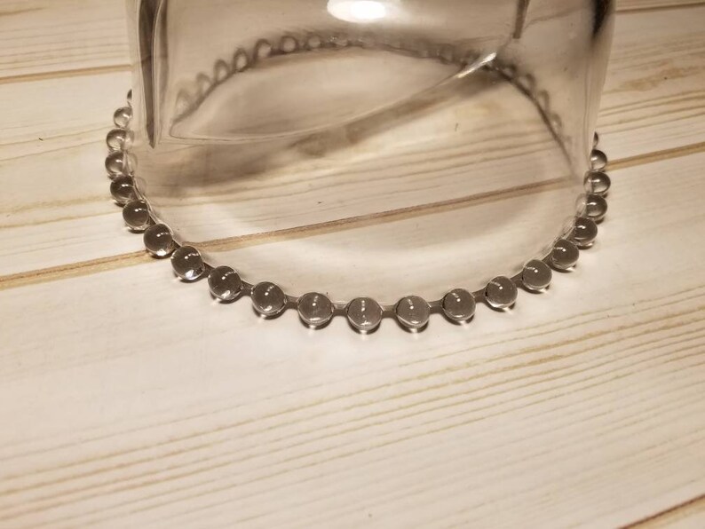 Glass Anniversary Gift for Him Imperial Glass Beaded Glass Bowl Candlewick Glassware Retro Divided Glass Dish Houswarming Gifts Cooking