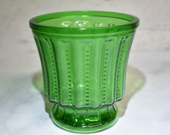 Vintage Green Vase (3955)