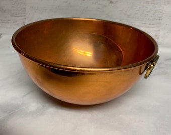 Vintage Copper Bowl (4034)