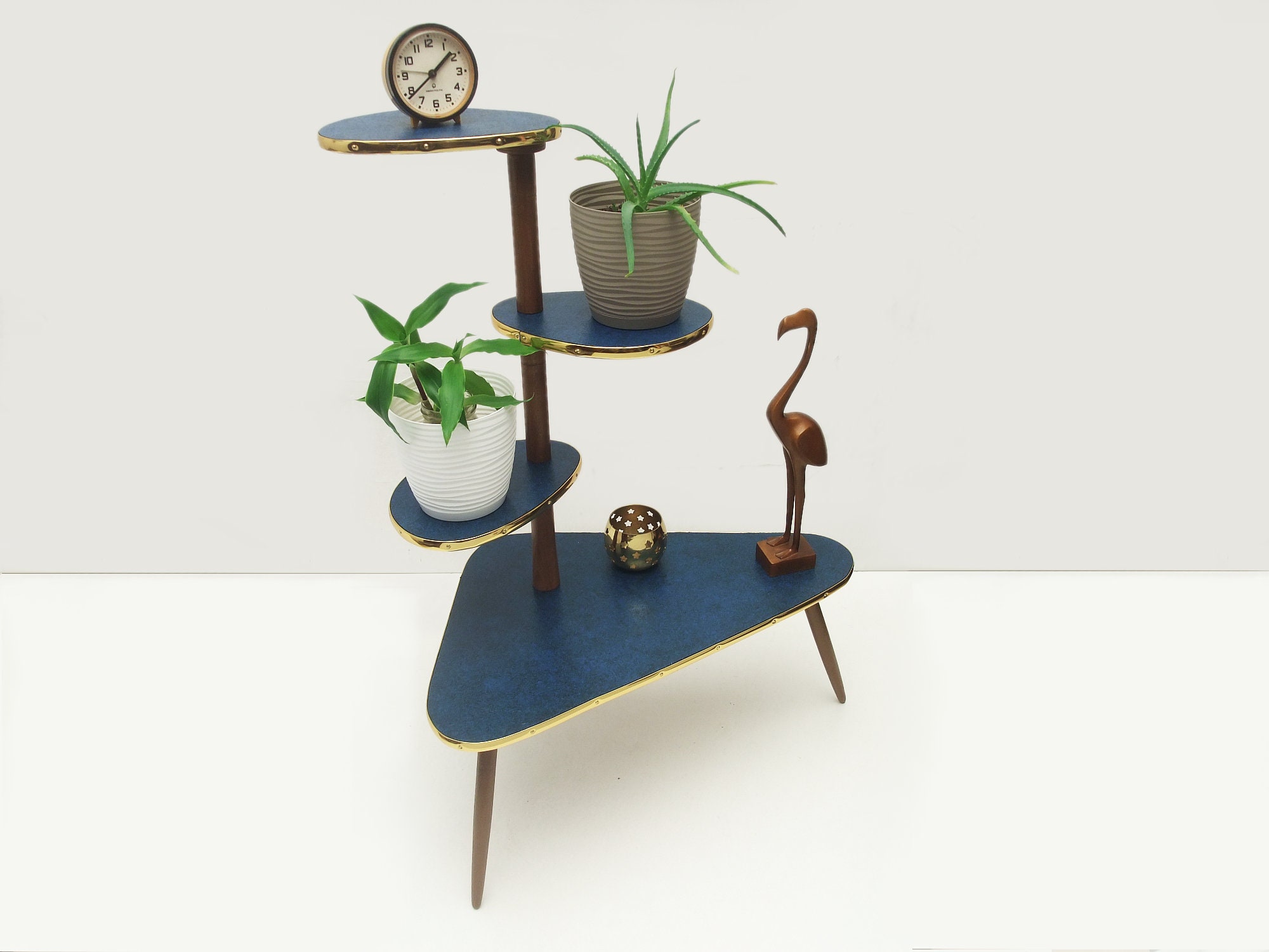 Tiered Plant Stand Mid Century Modern Style 60s multi level Etsy