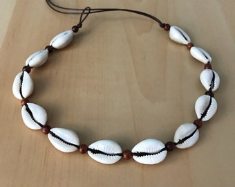 Cowrie Shell Choker Necklace ~ SummerSolstice