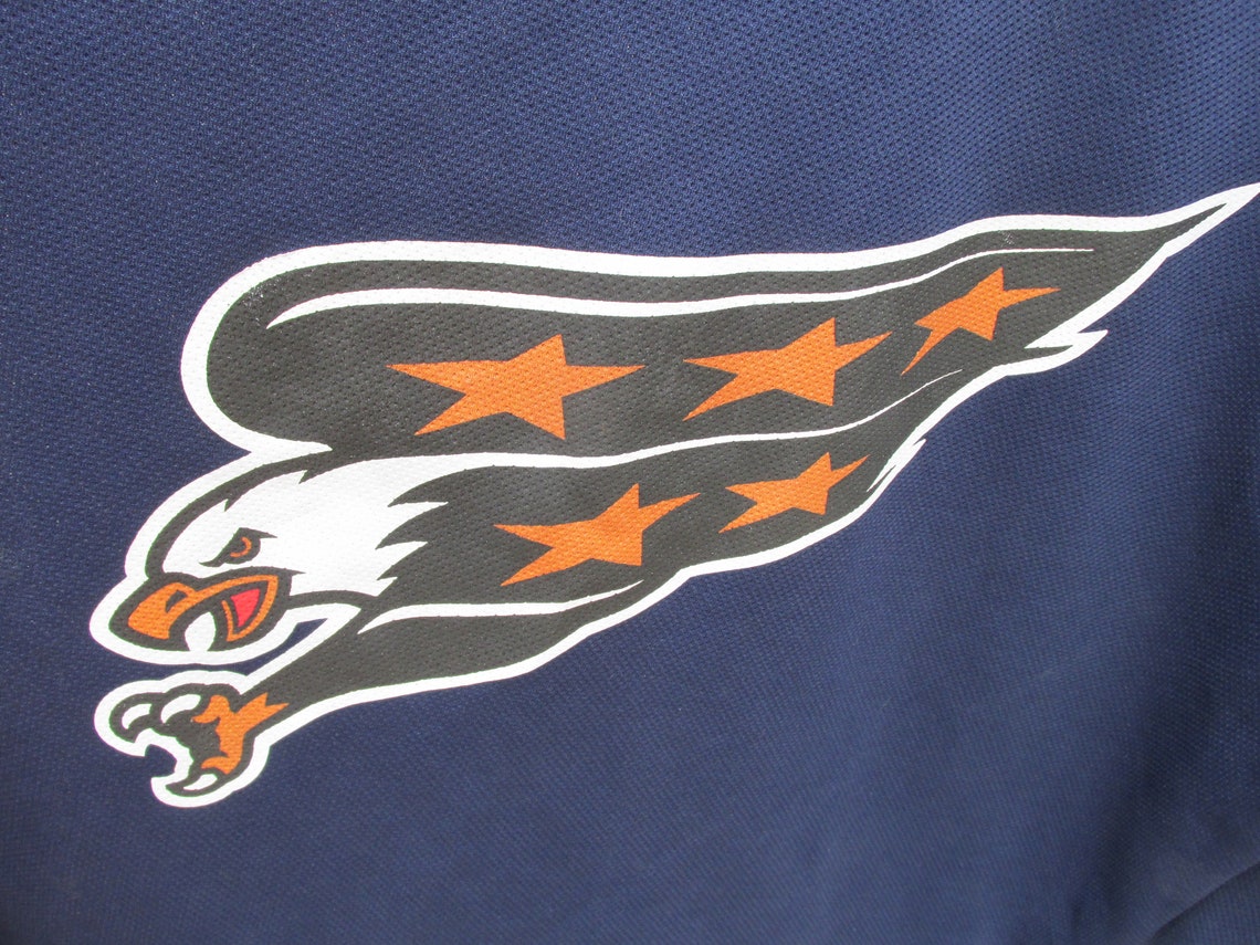 Retro NHL Washington Capitals Jersey. Screaming Eagle. Pro Etsy