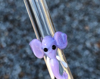 Elephant Glass straws