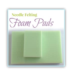 Needle Felting Foam Pads TOP QUALITY 3 Sizes 2 Deep Needle Felting