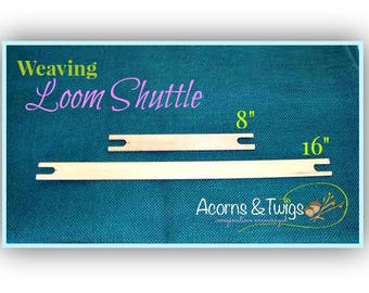 Loom Shuttles, 8 inch or 16 inch weaving shuttle, Weaving Tools, Boat Shuttles, Weaving Accessories, Harrisville Designs