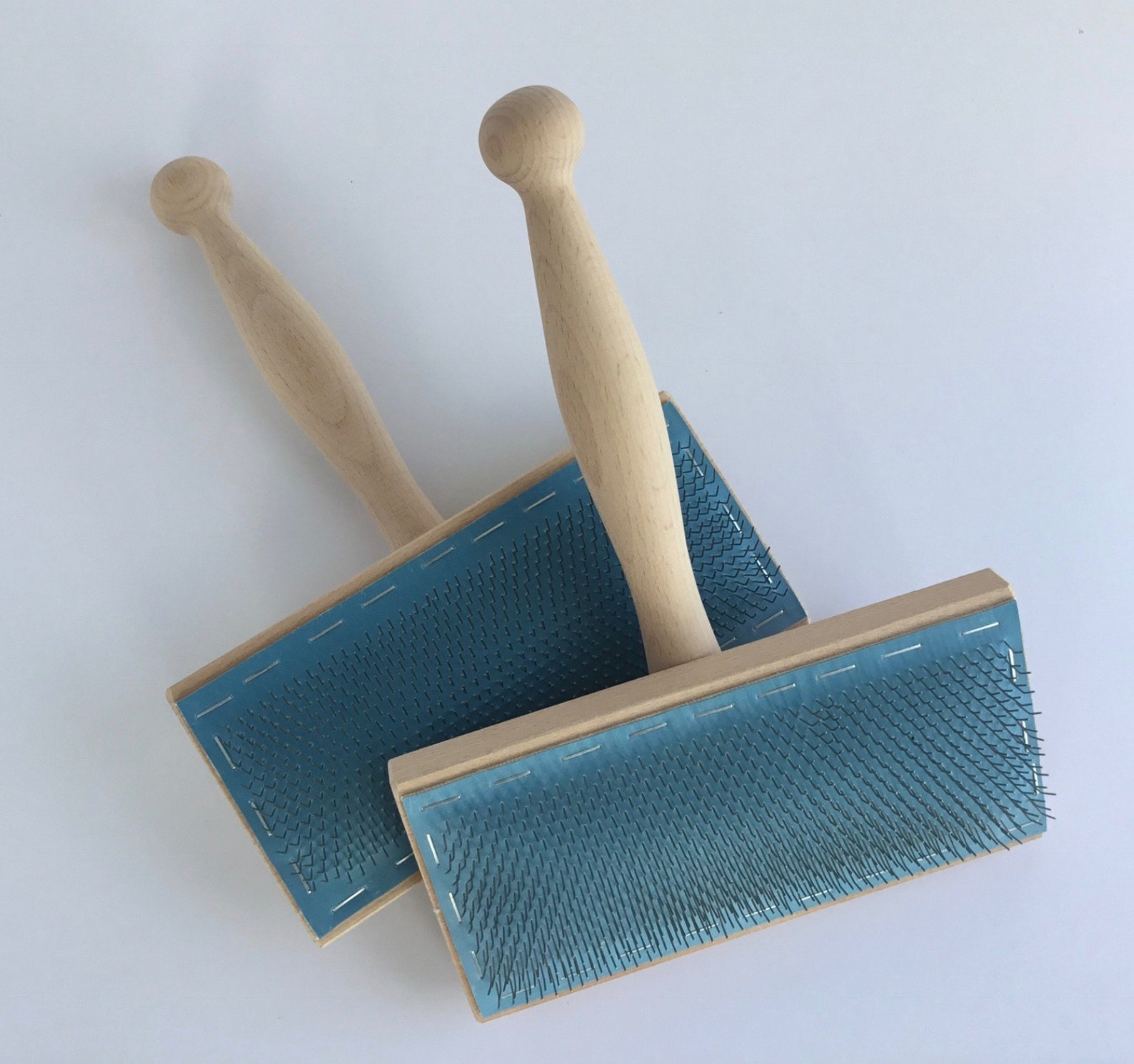 Hand Carders Pair of Wool Carders for Carding Wool Blending | Etsy