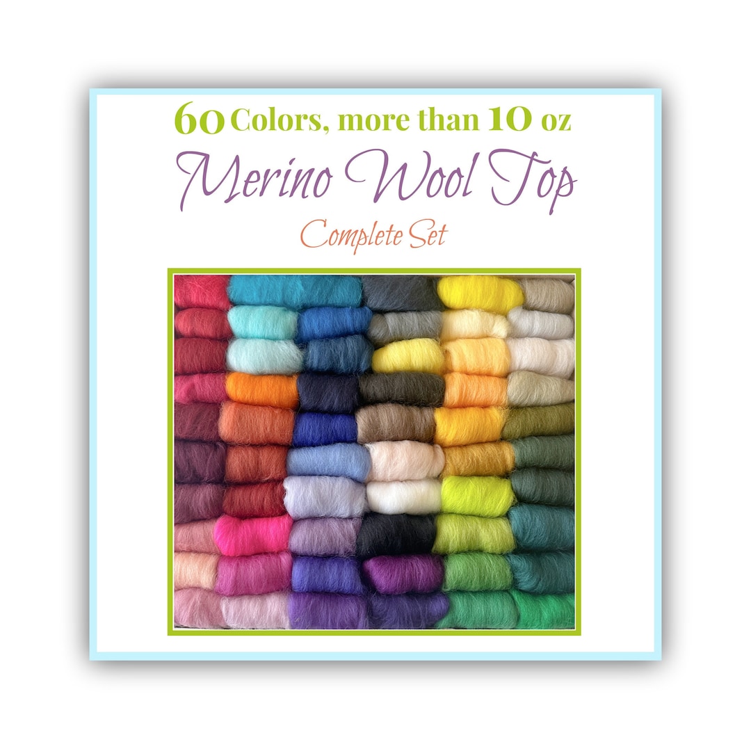 Needle Felting Kit Beginner // Wool Roving // Needle Felting Etsy