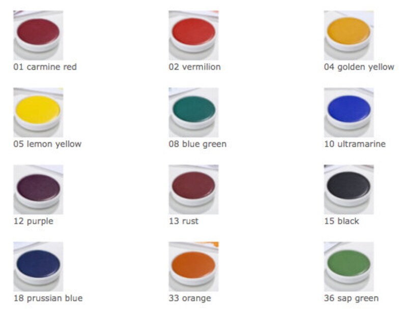 Stockmar REFILL Individual Watercolor Paint Cups Waldorf Etsy