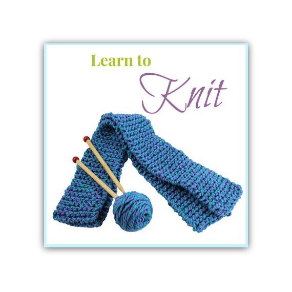 Children's Learn to Knit Kit