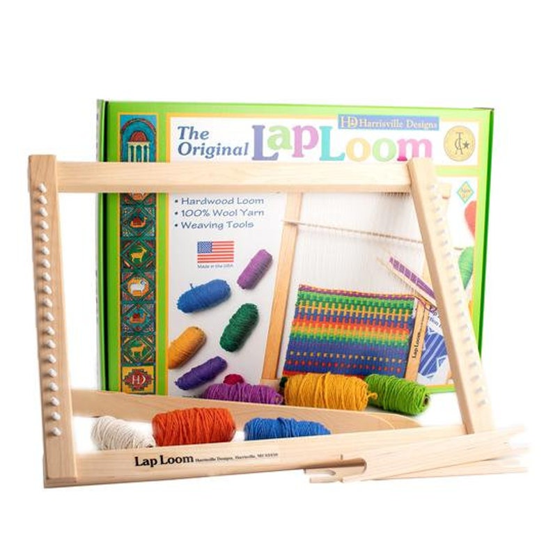 Weaving Loom Kit Lap Loom Loom Kit Beginner Weaving Frame Etsy