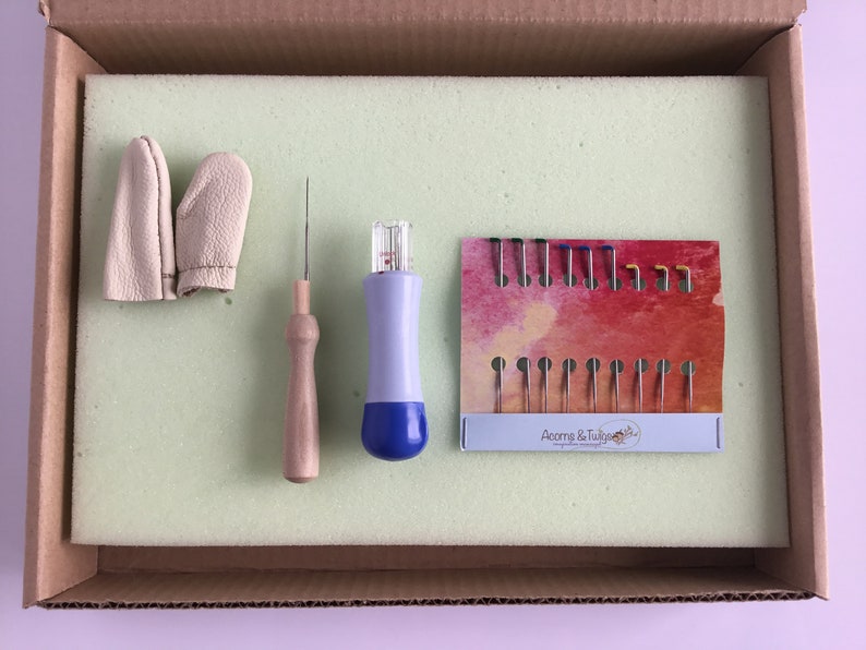 Needle Felting Kit Beginner Large Tool Set for Needle Etsy