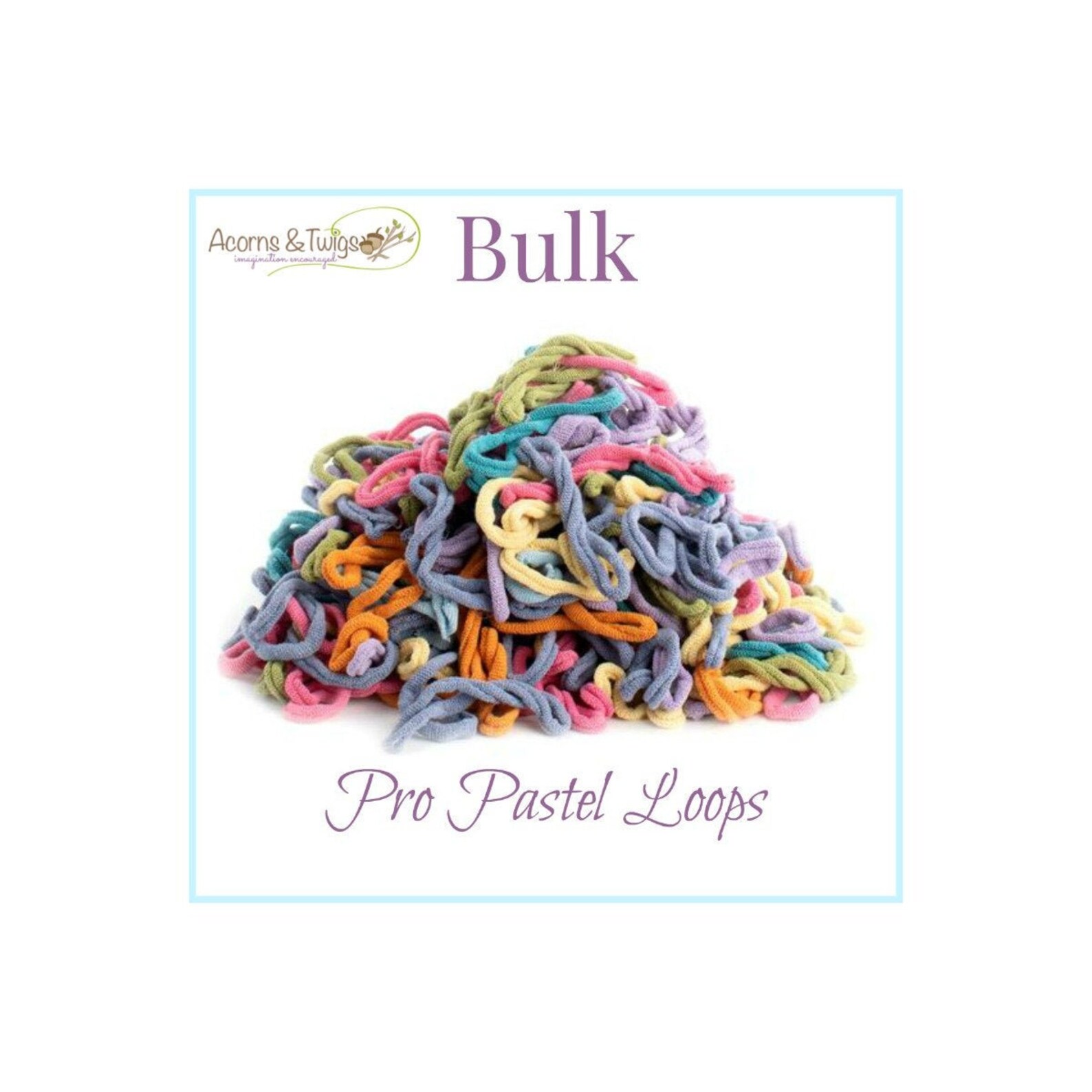 Bulk 10 PRO™ Potholder Loops 14 oz of Pastel Colored Etsy