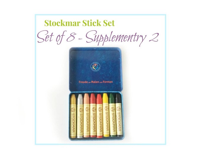 Stockmar Modeling Beeswax Waldorf Homeschool Supply Sensory Etsy