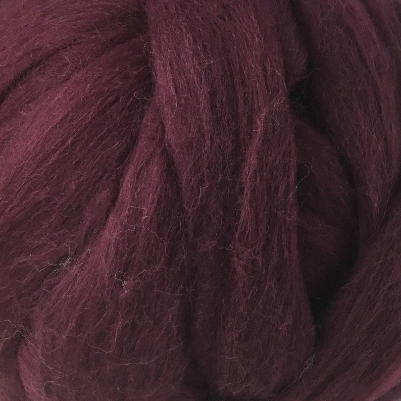 Bulk Discount wool roving for Spinning Nuno Felting Cardinal Wool for Felting 1 lbs Red Merino Wool Top Rove Dark Red Top for Spinning