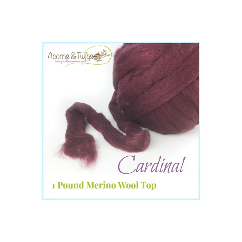 Bulk Discount wool roving for Spinning Nuno Felting Cardinal Wool for Felting 1 lbs Red Merino Wool Top Rove Dark Red Top for Spinning