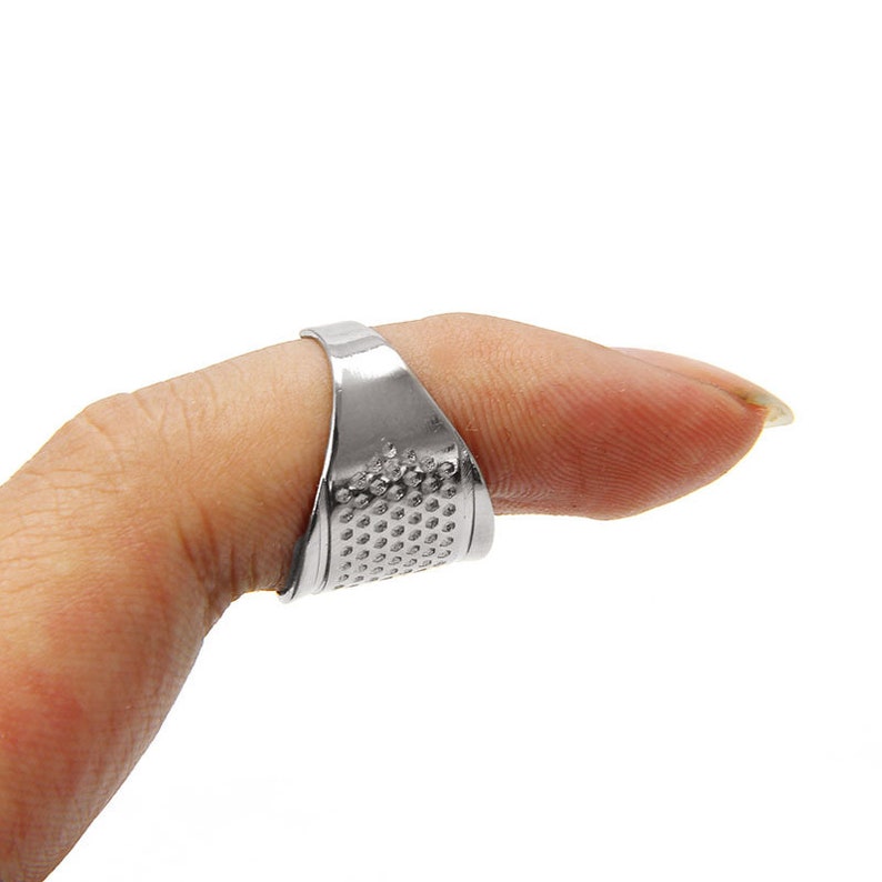 Waldorf Doll Making Supplies Quilting Accessories Sewing Needle Felting Protection Thimble Ring Finger Thimble Protector