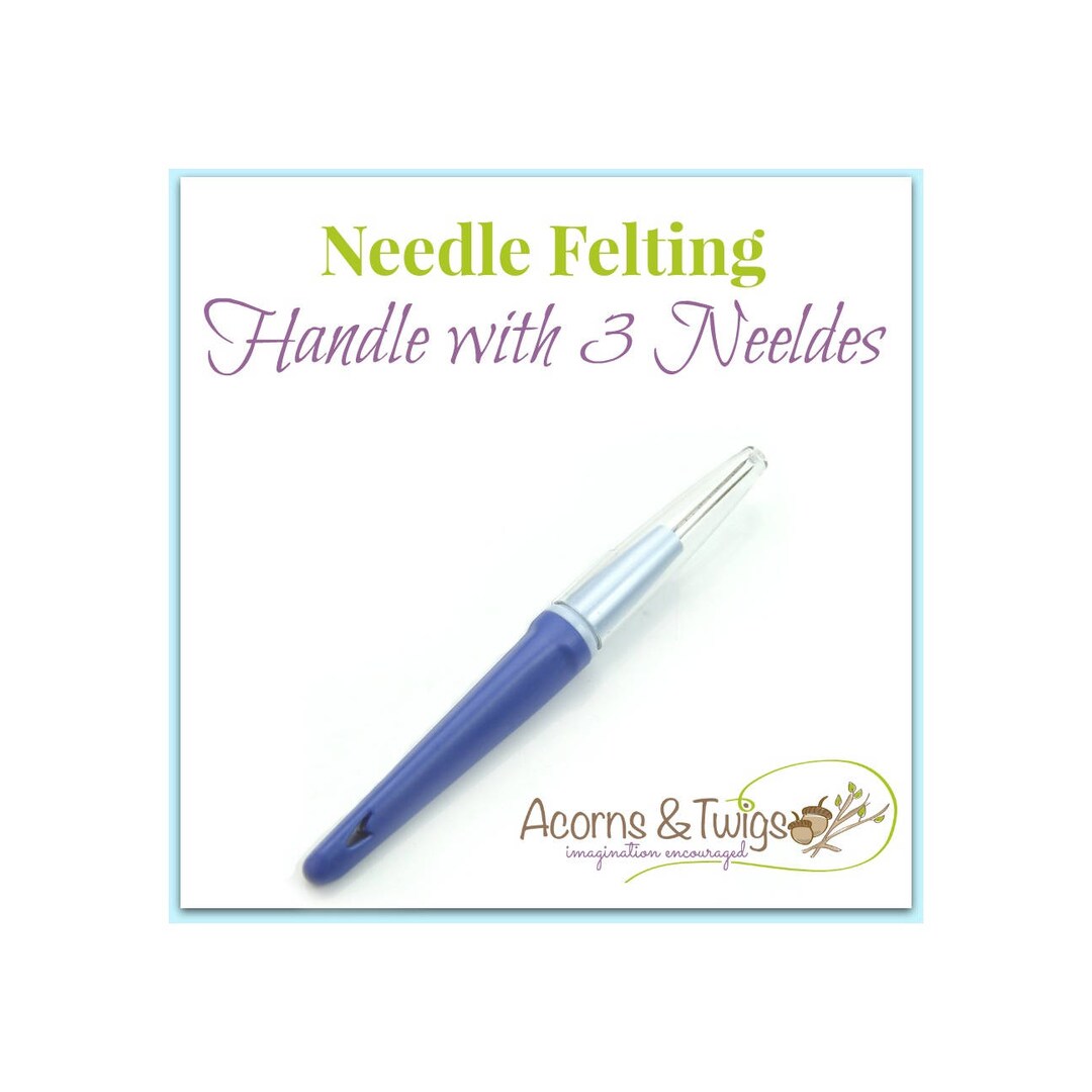 Needle Felting Tool, 3 Felting Needle Holder, Needle Felting Handle