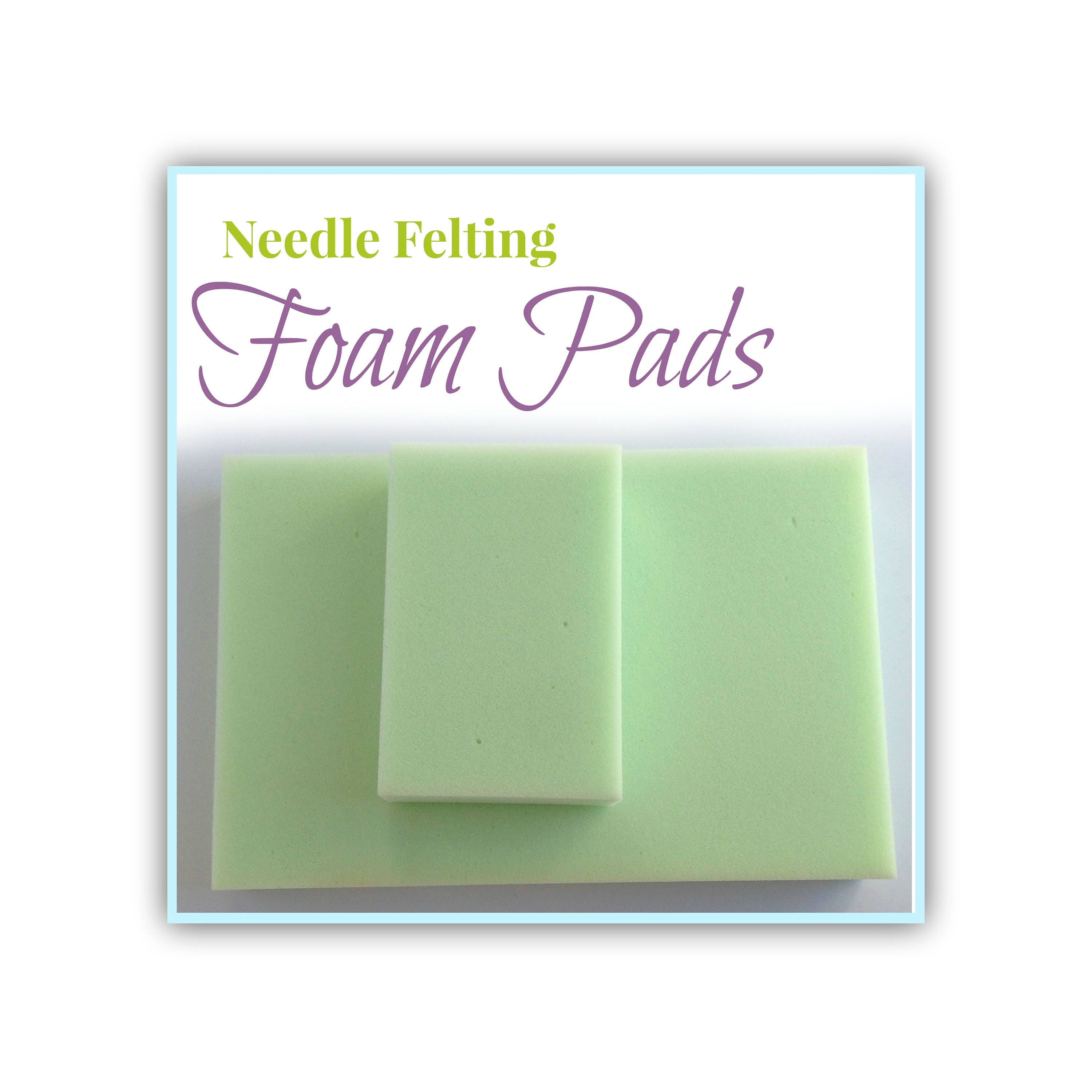  Dense Foam Needle Felting Pad - 8 X 10 X 2 (5) : Arts,  Crafts & Sewing