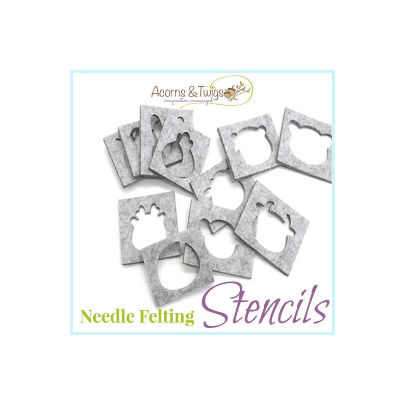 Needle Felting Stencil Pig Koala Zebra Monkey Needle Etsy