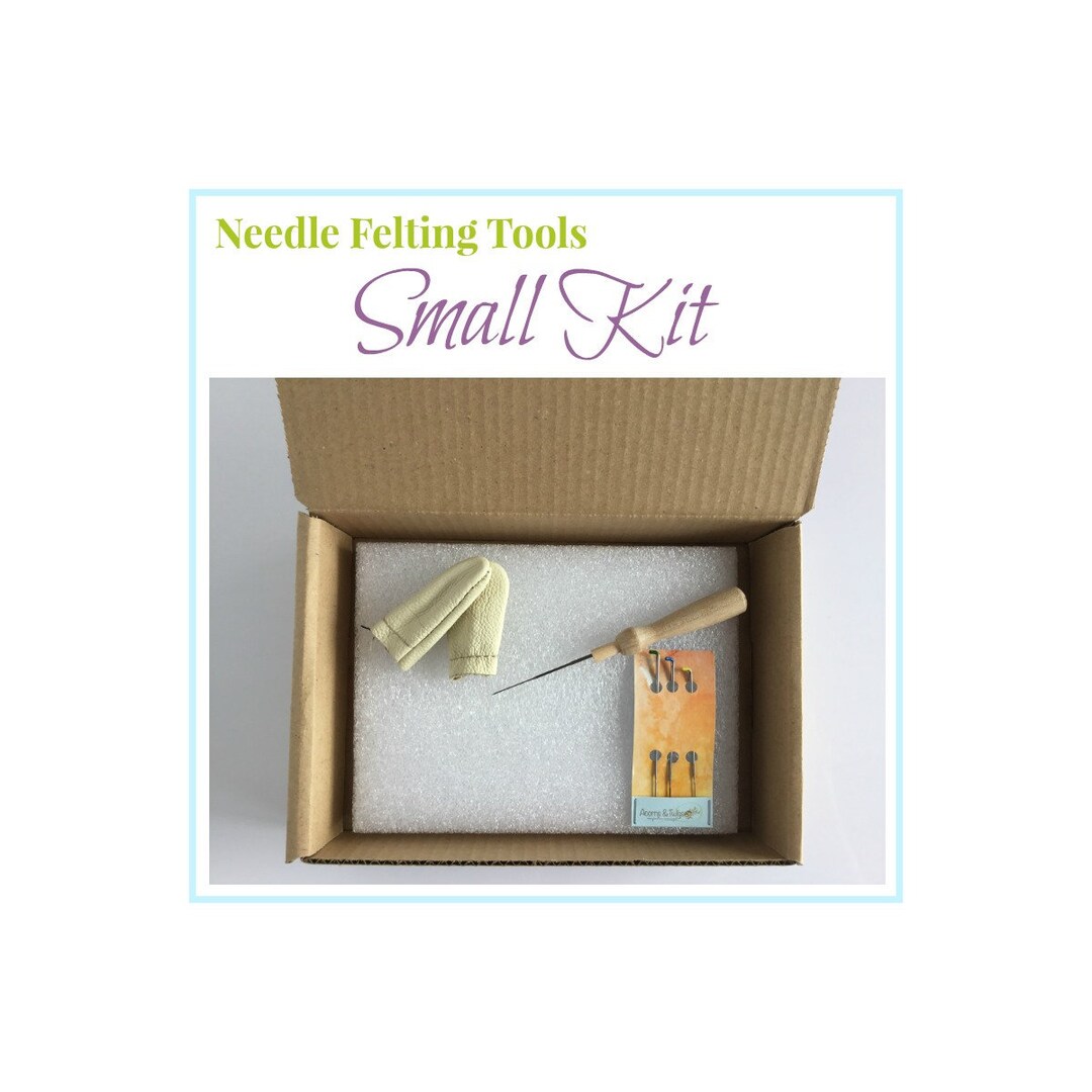 Needle Felting Kit Beginner Small Tool Set for Needle - Etsy