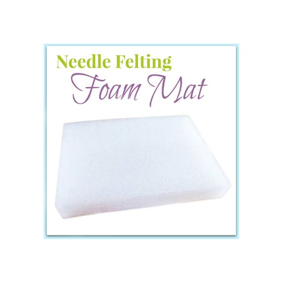 Needle Felting Foam Pad, Felting Sponge Needle Felting Underlay, Felting  Block Dry Felting Pad, Felting Supplies, Felting Surface Protection 