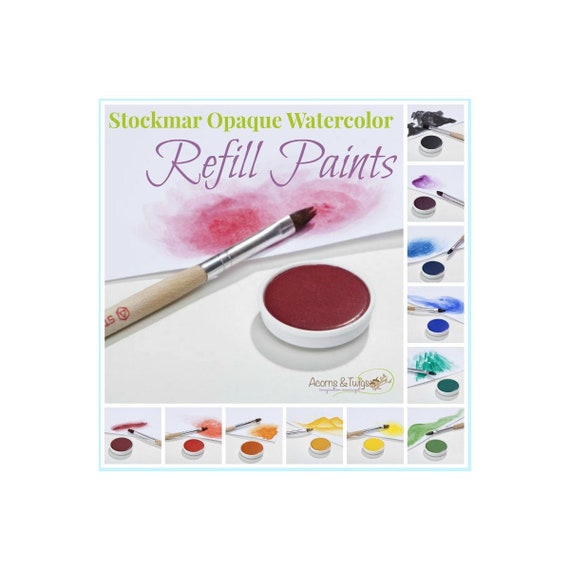 Colorations 4 Best Value Jumbo Washable Watercolors - Set of 6 Refills