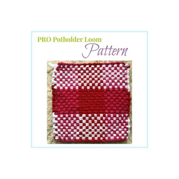 Pattern for PRO Potholder Looms Easy PDF Pattern Harrisville