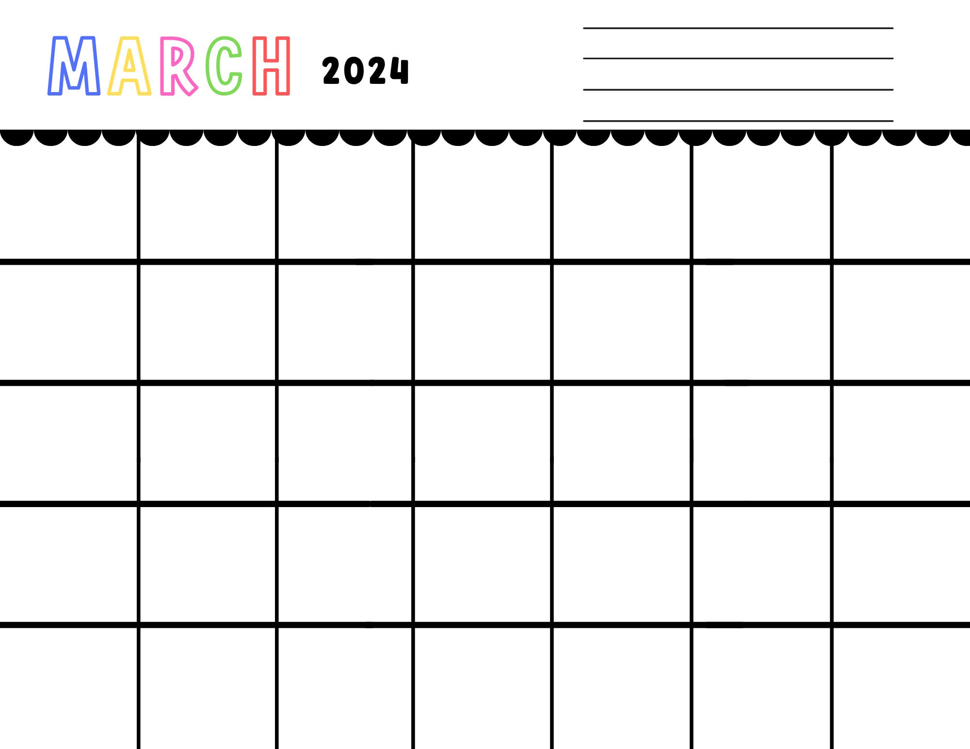 2024 Calendar Printable Calendar Digital Calendar Print On Etsy Portugal